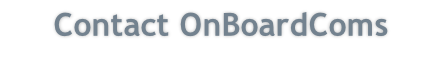 Contact OnBoardComs